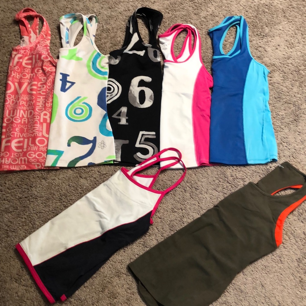 7 workout fitness tanks